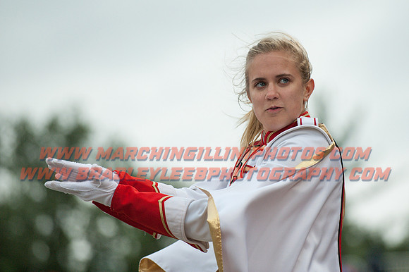 Nebraska at Illinois Oct. 3, 2015 - CMB Drum Majors 002