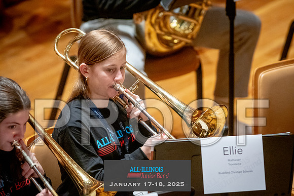 2025 All-Illinois Junior Band January 17-18, 2025