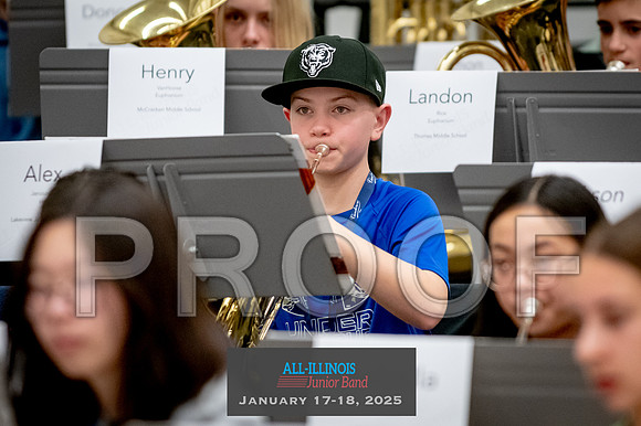 2025 All-Illinois Junior Band January 17-18, 2025