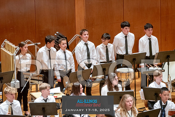 2025 All-Illinois Junior Band January 17-18, 2025
