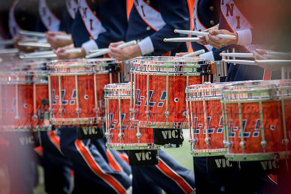 Rutgers Scarlett Knights at Illinois Fighting Illini, Saturday, October 14, 2017 - Marching Illini Photos