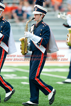 Texas State at Illinois, Saturday, September 20, 2014 - Marching Illini Photos