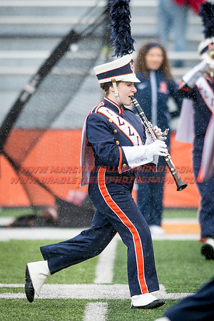 Wisconsin Badgers at Illinois Fighting Illini, Saturday, October 28, 2017 - Marching Illini Photos