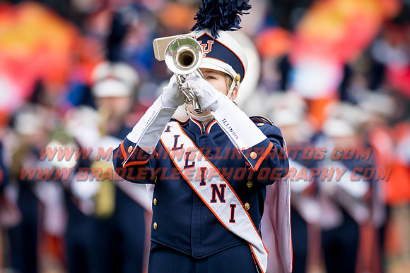 Wisconsin Badgers at Illinois Fighting Illini, Saturday, October 28, 2017 - Marching Illini Photos