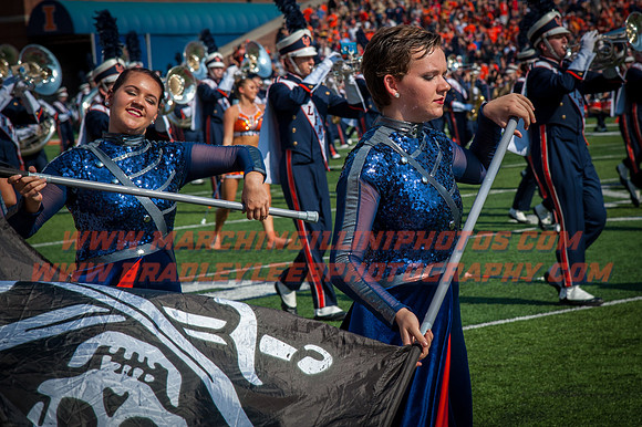 Rutgers Scarlett Knights at Illinois Fighting Illini, Saturday, October 14, 2017 - Marching Illini Photos