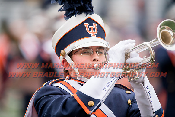 Iowa at Illinois, Saturday, November 19, 2016 - Marching Illini Photos