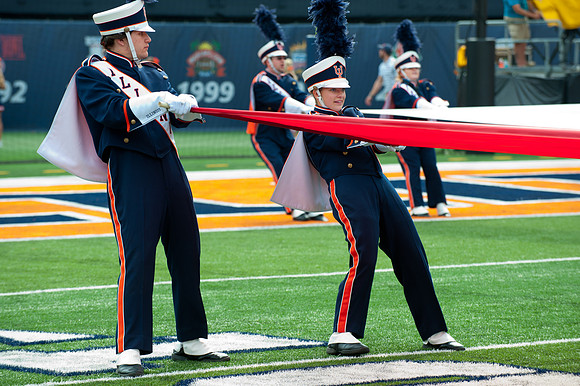 Texas State at Illinois, Saturday, September 20, 2014 - Marching Illini Photos