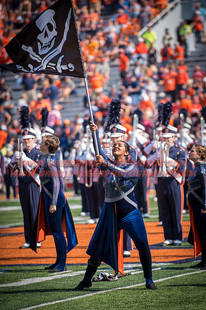 Rutgers Scarlett Knights at Illinois Fighting Illini, Saturday, October 14, 2017 - Marching Illini Photos