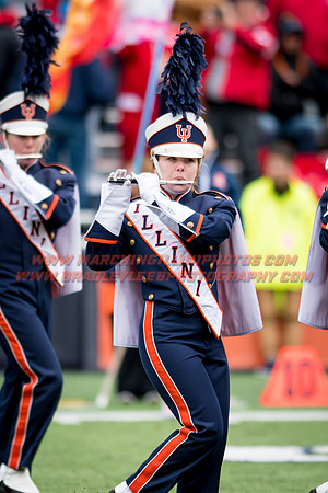 Wisconsin Badgers at Illinois Fighting Illini, Saturday, October 28, 2017 - Marching Illini Photos