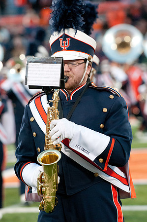 Northwestern Wildcats at Illinois Fighting Illini, Saturday, November 30, 2013 - Marching Illini Photos