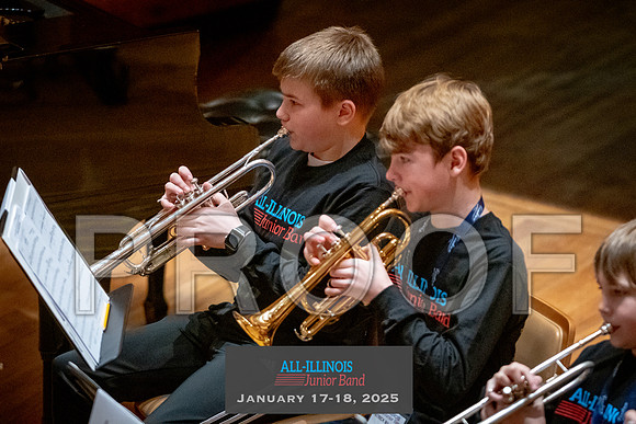 2025 All-Illinois Junior Band January 17-18, 2025