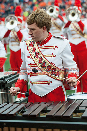 Nebraska at Illinois Oct. 3, 2015 - CMB Front Ensemble 003