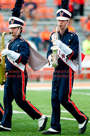 Texas State at Illinois, Saturday, September 20, 2014 - Marching Illini Photos