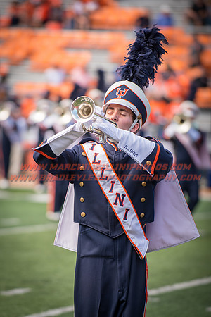 Rutgers Scarlett Knights at Illinois Fighting Illini, Saturday, October 14, 2017 - Marching Illini Photos