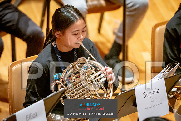 2025 All-Illinois Junior Band January 17-18, 2025
