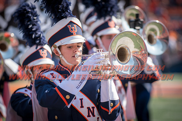 Rutgers Scarlett Knights at Illinois Fighting Illini, Saturday, October 14, 2017 - Marching Illini Photos
