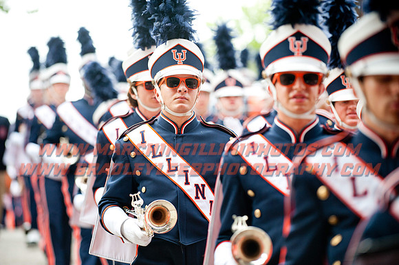 Youngstown State at Illinois, Saturday, August 30, 2014 - Marching Illini Photos