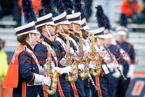 Wisconsin Badgers at Illinois Fighting Illini, Saturday, October 28, 2017 - Marching Illini Photos