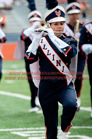 Youngstown State at Illinois, Saturday, August 30, 2014 - Marching Illini Photos