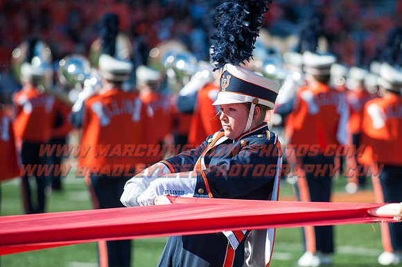 Purdue Boilermakers at Illinois Fighting Illini, Saturday, October 8, 2016 - Marching Illini Photos