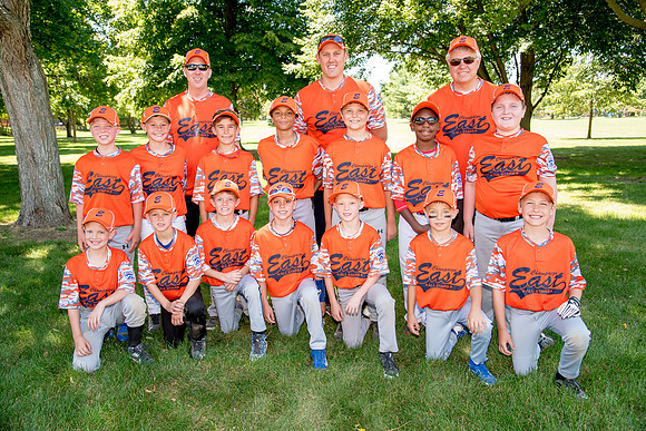 Champaign East Little League All-Stars (Borders)June 25, 2017, www.BradleyLeebPhotography.com