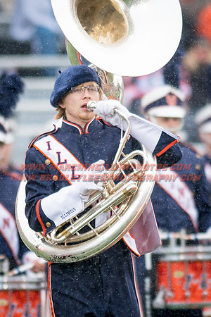 Wisconsin Badgers at Illinois Fighting Illini, Saturday, October 28, 2017 - Marching Illini Photos