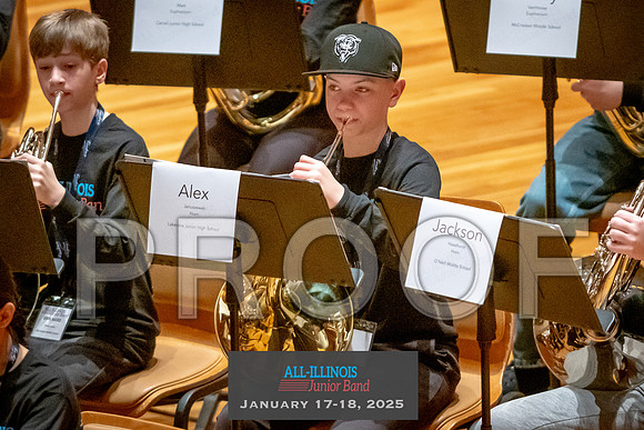 2025 All-Illinois Junior Band January 17-18, 2025