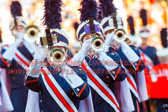 Western Michigan Broncos at Illinois Fighting Illini, Saturday, September 17, 2016 - Marching Illini Photos