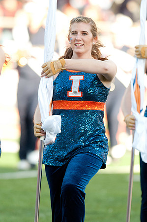 Michigan State Spartans at Illinois Fighting Illini, Saturday, October 26, 2013 - Marching Illini Photos