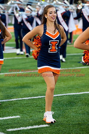 Texas State at Illinois, Saturday, September 20, 2014 - Marching Illini Photos