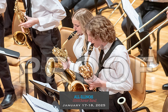 2025 All-Illinois Junior Band January 17-18, 2025
