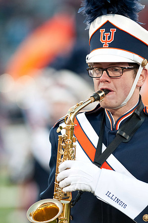 Northwestern Wildcats at Illinois Fighting Illini, Saturday, November 30, 2013 - Marching Illini Photos