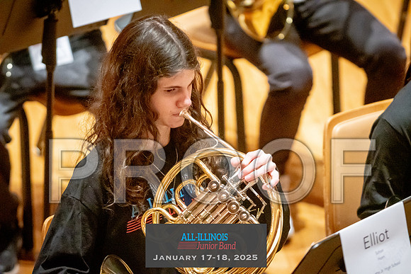 2025 All-Illinois Junior Band January 17-18, 2025