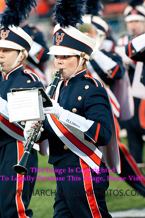 Northwestern Wildcats at Illinois Fighting Illini, Saturday, November 30, 2013 - Marching Illini Photos