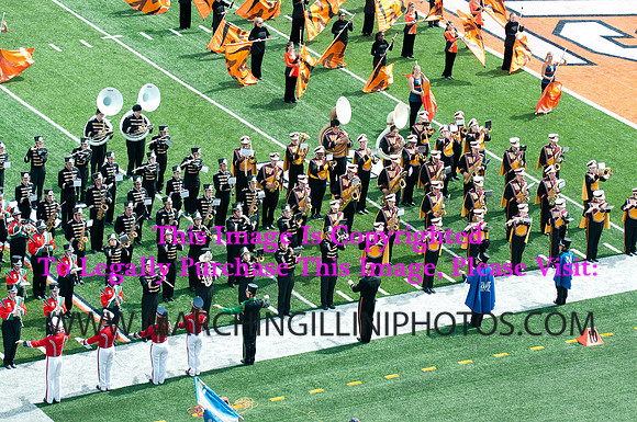 Cincinnati Bearcats at Illinois Fighting Illini, Saturday, September 7, 2013 - Marching Illini Photos
