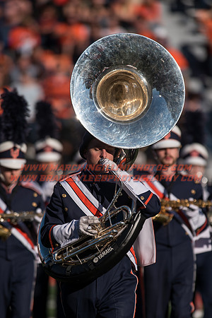 Purdue Boilermakers at Illinois Fighting Illini, Saturday, October 8, 2016 - Marching Illini Photos