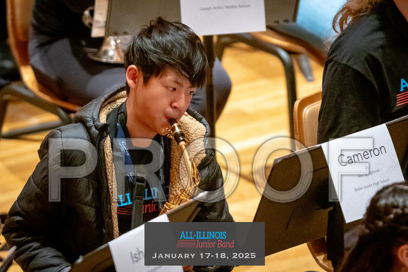 2025 All-Illinois Junior Band January 17-18, 2025