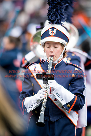 Wisconsin Badgers at Illinois Fighting Illini, Saturday, October 28, 2017 - Marching Illini Photos