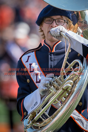 Rutgers Scarlett Knights at Illinois Fighting Illini, Saturday, October 14, 2017 - Marching Illini Photos