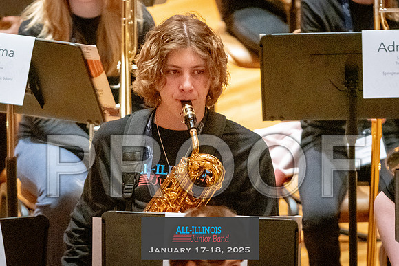 2025 All-Illinois Junior Band January 17-18, 2025