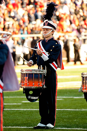 Northwestern Wildcats at Illinois Fighting Illini, Saturday, November 30, 2013 - Marching Illini Photos