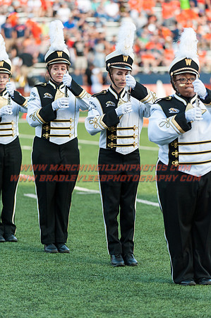Western Michigan Broncos at Illinois Fighting Illini, Saturday, September 17, 2016 - Marching Illini Photos