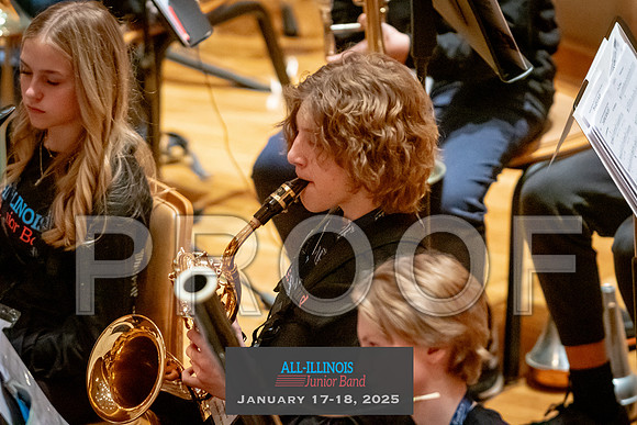 2025 All-Illinois Junior Band January 17-18, 2025