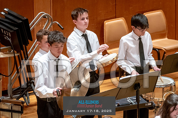 2025 All-Illinois Junior Band January 17-18, 2025