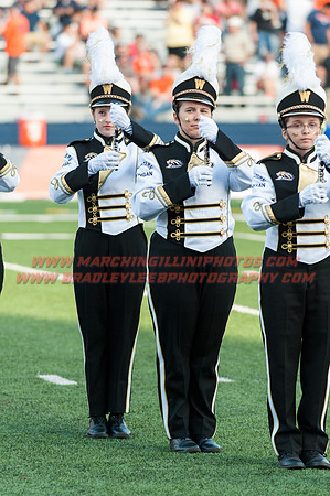 Western Michigan Broncos at Illinois Fighting Illini, Saturday, September 17, 2016 - Marching Illini Photos
