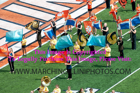 Cincinnati Bearcats at Illinois Fighting Illini, Saturday, September 7, 2013 - Marching Illini Photos