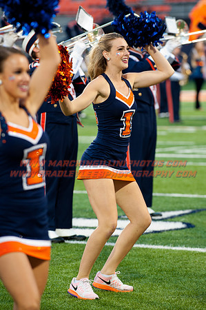 Texas State at Illinois, Saturday, September 20, 2014 - Marching Illini Photos