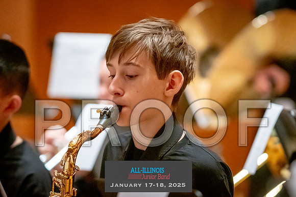 2025 All-Illinois Junior Band January 17-18, 2025