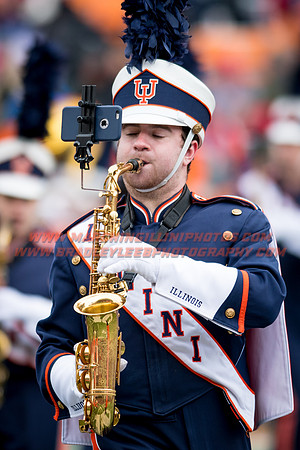 Wisconsin Badgers at Illinois Fighting Illini, Saturday, October 28, 2017 - Marching Illini Photos