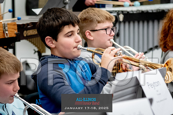 2025 All-Illinois Junior Band January 17-18, 2025